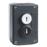 Box + 2 buttons XALD222 NO